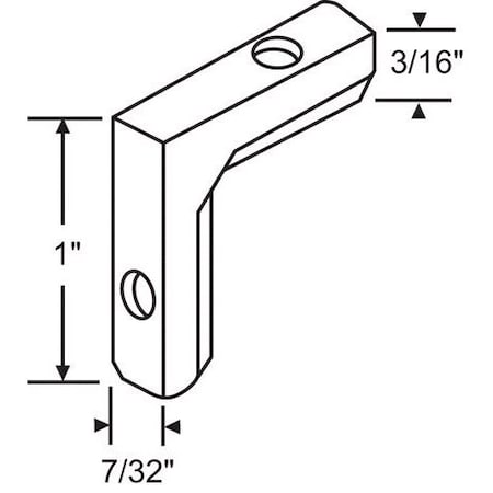Strybuc Corner Key Die Cast 46-12